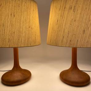 A Pair of Danish Table Lamps